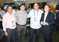 Valderi Pereira da Silva (Celepar), Andrei Mendes e o vice-prefeito eleito de Campo do Tenente, João Negrello e o presidente Jacson Carvalho Leite 