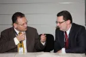 Danilo Scalet e Mauro Sorgenfrei, da Celepar, participaram da reunião do Cosit