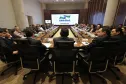 Chefes de escritórios e núcleos regionais dos municípios de Maringá e Paranavaí conheceram nesta  quarta-feira (17) o projeto da Rede Executiva de Governo. Eles participaram de reunião com o secretário, Cezar Silvestri, o secretário de Comunicação Social, Marcelo Cattani, e o subchefe da Casa Civil, Guto Silva, no Gabinete de Gestão e Informações, no Palácio Iguaçu, em Curitiba, para detalhamento da formação da Rede Executiva.    