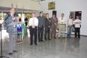 O Diretor Administrativo-Financeiro - DAF, Lucio Alberto Hansel, em seu discurso na abertura da Semana Interna de Prevenção de Acidentes de Trabalho - SIPAT 2011: “Prevenir é cuidar de si e do próximo”, promovida pela Comissão Interna de Prevenção de Acidentes - CIPA (11 a 15 de abril de 2011), a partir da esq