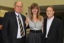 Diretor Administrativo-Financeiro Lucio Alberto Hansel, Isis de Fátima Biscaia e o Diretor Presidente Jacson Carvalho Leite.
