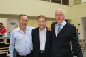 Antonio Carlos Schimaleski, o Presidente Jacson Carvalho Leite e Eloir José Sbalqueiro.