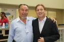 Antonio Carlos Schimaleski com o Presidente da Celepar, Jacson Carvalho Leite.