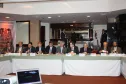 Mesa de abertura da 117ª Reunião Ordinária do Conselho das Associadas da Associação Brasileira de Entidades Estaduais de Tecnologia da Informação e Comunicação (Abep) em Curitiba/PR, nos dias 09 e 10 de fevereiro de 2012