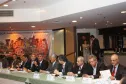 O secretário de Infraestrutura e Logísitca, José Richa Filho, no seu discurso na abertura da 117ª Reunião Ordinária do Conselho das Associadas da Associação Brasileira de Entidades Estaduais de Tecnologia da Informação e Comunicação (Abep) em Curitiba/PR, nos dias 09 e 10 de fevereiro de 2012