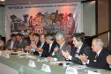 O representante do governador Beto Richa no evento, o secretário do Planejamento e Coordenação Geral, Cassio Taniguchi, presidente do Conselho de Administração da Celepar e do Conselho Estadual de Informação e Telecomunicações (COSIT), no seu discurso na abertura da 117ª Reunião Ordinária do Conselho das Associadas da Associação Brasileira de Entidades Estaduais de Tecnologia da Informação e Comunicação (Abep) em Curitiba/PR, nos dias 09 e 10 de fevereiro de 2012