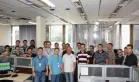 Entre a equipe da GGA, o secretário Gesiel Mendes Filho (de branco ao centro)