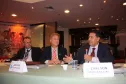 A partir da esq. o Diretor de Tecnologia da Informação - DTI, Danilo Scalet, o diretor-presidente da Celepar e membro do Conselho Fiscal da Abep, Jacson Carvalho Leite e o presidente, Carlson Janes Aquistapasse (Procergs/RS) 
