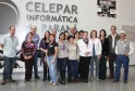 Os auditores da SEFA vieram em dois grupos à Celepar. O primeiro foi recebido ontem, 5ª feira - Data: 13/05/2011