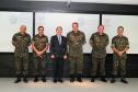 Chefe da Assessoria de Planejamento e Gestão, general de divisão José Luiz Jaborandy Rodrigues;  vice-chefe do Departamento-Geral do Pessoal, general de divisão Ajax Porto Pinheiro; presidente da Celepar, Jacson Carvalho Leite; chefe do Departamento-Geral do Pessoal do Exército Brasileiro, general de Exército Francisco Carlos Modesto; comandante da 5ª Região Militar, general de brigada Luis Antônio Duizit Brito e o diretor de Saúde, general de divisão Túlio Fonseca Chebli