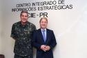 chefe do Departamento-Geral do Pessoal do Exército Brasileiro, general de Exército Francisco Carlos Modesto e o presidente Jacson Carvalho Leite