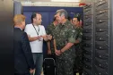 General Francisco Modesto conhece o data center da Celepar