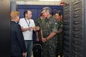 General Francisco Modesto conhece o data center da Celepar