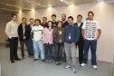A partir da esq. frente: Alexandre Zago, Nadir Fernandes da Silva, Carmem Lucia Dugonski e Fabiano da Silva Santos. Atrás: Bruno Cavalcanti  Simões, Sérgio Luis dos Santos Oliveira, Glauco Schmidt, Juliano Alceu Werner,  Rodrigo Portantiolo Wagner, Cleverson Luiz Natal, Marcelo Henrique Dias Abreu e Jefferson Carlos Martins - Data: 16/05/2011