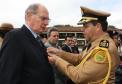 O diretor administrativo-financeiro da Companhia de Informática do Paraná - Celepar, Lucio Alberto Hansel, recebe a Medalha Coronel Sarmento, em Curitiba - Data: 16/05/2011