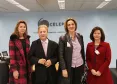 A subprocuradora-geral da República, Raquel Dodge, durante visita a Companhia de Tecnologia da Informação e Comunicação do Paraná (Celepar), para conhecer o Programa denominado de Business Intelligence, do Sistema Penal do Paraná, desenvolvido pela celepar