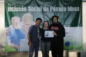 José Juracy Macedo, Hudson Galvani Amarilla, 
Rubens Faria de Brito Filho, José Antonio Faria de Brito e Jacson Carvalho Leite, durante reunião na Celepar