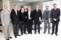 Luis Carlos Hauly (Fazenda), Cassio Taniguchi (Planejamento), Sebastião Henrique de Medeiros (chefe gabinete Casa Civil), Jacson Carvalho Leite (Celepar), Jorge de Bem (diretor geral da Administração), Sérgio de Jesus Vieira (diretor geral Ciência e Tecnologia) e Mauro Munhoz (Controle Interno)