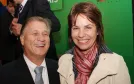 Presidente da Celepar, Jacson Carvalho Leite e a secretária de Inclusão Digital do Ministério das Comunicações, Lygia Pupatto