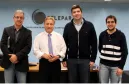 Gilmar Caron Teseroli, Coordenação de Atendimento a Clientes; Jacson Carvalho Leite; Anderson Luis Nietzke e Eduardo Zanetti