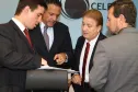 Reunião na Celepar para apresentação de sistema de TI para a área de segurança pública