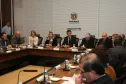 O governador Beto Richa durante reunião com secretariado.  Curitiba/Pr, 22.06.2016 