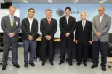 Elcio Marcowcz, Crisley Almeida, Nelson Garcia, Marconi Eugenio, Jacson Leite e Sérgio Gazzola