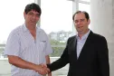 Prefeito de Quedas do Iguaçu, Jacaré e o secretário Edson Casagrande
