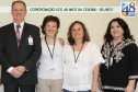 Os aniversariantes, Elcio, Eleni, Gisele e Maria Cristina
