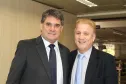 Reunião do Conselho de Administração da Celepar: secretário da Fazenda, Luiz Sebastiani e Jacson Carvalho Leite