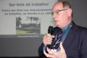 O diretor administrativo-financeiro, Lucio Alberto Hansel representou a diretoria executiva na cerimônia de encerramento da SIPAT