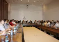 Equipe da Celepar na reunião no GGI