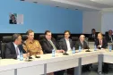Reunião na Celepar para apresentação de sistema de TI para a área de segurança pública