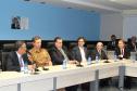Reunião na Celepar para apresentação de sistema de TI para a área de segurança pública