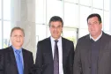 Jacson Carvalho Leite, Beto Richa e Luiz Tarcísio Mossato Pinto