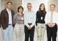 O presidente da Celeapr (dir) como grupo do Prodest: Gustavo Mendonça, Marisa Oliveira, Wideraldo Patrocínio e Márcia Ballarini    