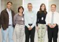 O presidente da Celeapr (dir) como grupo do Prodest: Gustavo Mendonça, Marisa Oliveira, Wideraldo Patrocínio e Márcia Ballarini    