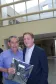Lourival Vieira homenageado pelos seus 25 anos de serviços prestados na Celepar. 