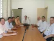 A reunião na UENP foi com o reitor Eduardo Meneguel Rando