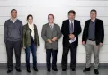 Helio Silvio Piccinatto, Elisabeth Hoffmann, Jacson Carvalho Leite, José Juracy Macedo e Mário Morais Junior