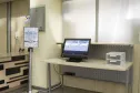 Terminal para cadastro, localizado na recepção do saguão do hall da Celepar (entrada principal)