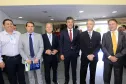 O governador Beto Richa participa, na Celepar, do lançamento do Projeto Escola de Gestão Inteligente. Participaram da solenidade: presidente da Celepar, Jacson Carvalho Leite, presidente do Tecpar, Julio Felix e o secretário do Planejamento, Silvio Barros.Curitiba, 11-11-15.Foto: Arnaldo Alves / ANPr.