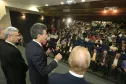 O governador Beto Richa participa, na Celepar, do lançamento do Projeto Escola de Gestão Inteligente. Participaram da solenidade: presidente da Celepar, Jacson Carvalho Leite, presidente do Tecpar, Julio Felix.Curitiba, 11-11-15.Foto: Arnaldo Alves / ANPr.