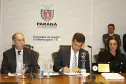 Governador Beto Richa junto com a secretária estadual da Justiça, Cidadania e Direitos Humanos, Maria Tereza Uille Gomes, lança a Central de Transparência Carcerária e a Central Estadual de Informações de Flagrantes. Curitiba, 02/06/2014. Foto: