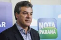 Governador Beto Richa lança o aplicativo "Menor Preço - Nota Paraná" e entrega prêmios do programa. Presentes os secretários estaduais, da Fazenda, Mauro Ricardo Costa e da Comunicação Social, Marcio Villela, presidente da Celepar, Jackson Carvalho, presidente da Assembleia Legislativa, deputado Ademar Traiano e os deputados estaduais Marcio Paulik e Claudia Pereira. Curitiba, 29/11/2016. Foto: Pedro Ribas/ANPr