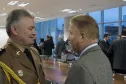 Jacson Carvalho Leite e o coronel Élio de Oliveira Manoel