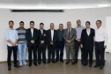 Governador Beto Richa lança o aplicativo Detran Fácil, acompanhado pelo diretor do Detran, Marcos Traad, pelo secretário chefe da Casa Civil, Valdir Rossoni e pelo presidente da Celepar, Jacson Carvalho Leite. Curitiba, 21/07/2016. 