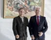 Presidente da Celepar Jacson Carvalho Leite e o presidente do TJ-PR, desembargador Renato Bettega
Foto: Celepar