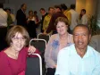 Comemorando junto com a CELEPAR os aniversariantes, Luiza Eva de Gouveia, Liana Ruth Fiedler e Jesuino Américo de Souza