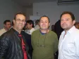 Os funcionários aniversariantes da CELEPAR, Aluizio Amalio de Souza Antônio Mansur Karam Filho e Paulo Roberto Rosa